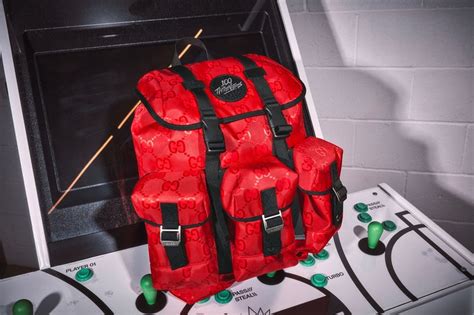 gucci 100 thirves|Gucci backpack.